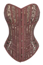 steampunk corset , steampunk corset top , corset top , steampunk bustier , halloween top , brocade corset dress , punk corset , steampunk fashion