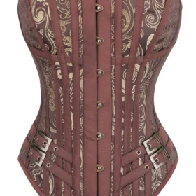 steampunk corset , steampunk corset top , corset top , steampunk bustier , halloween top , brocade corset dress , punk corset , steampunk fashion