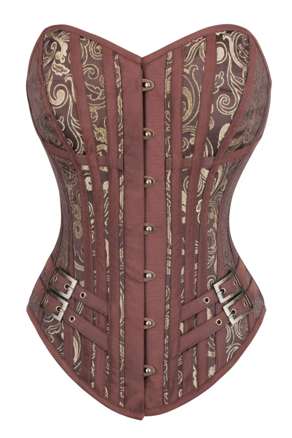 steampunk corset , steampunk corset top , corset top , steampunk bustier , halloween top , brocade corset dress , punk corset , steampunk fashion