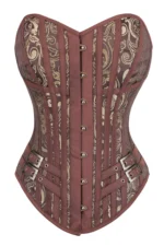 steampunk corset , steampunk corset top , corset top , steampunk bustier , halloween top , brocade corset dress , punk corset , steampunk fashion