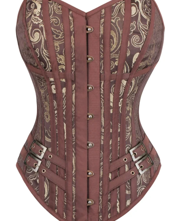 steampunk corset , steampunk corset top , corset top , steampunk bustier , halloween top , brocade corset dress , punk corset , steampunk fashion