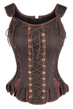 steampunk corset , steampunk corset top , corset top , steampunk bustier , halloween top , brocade corset dress , punk corset , steampunk fashion