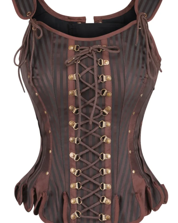steampunk corset , steampunk corset top , corset top , steampunk bustier , halloween top , brocade corset dress , punk corset , steampunk fashion