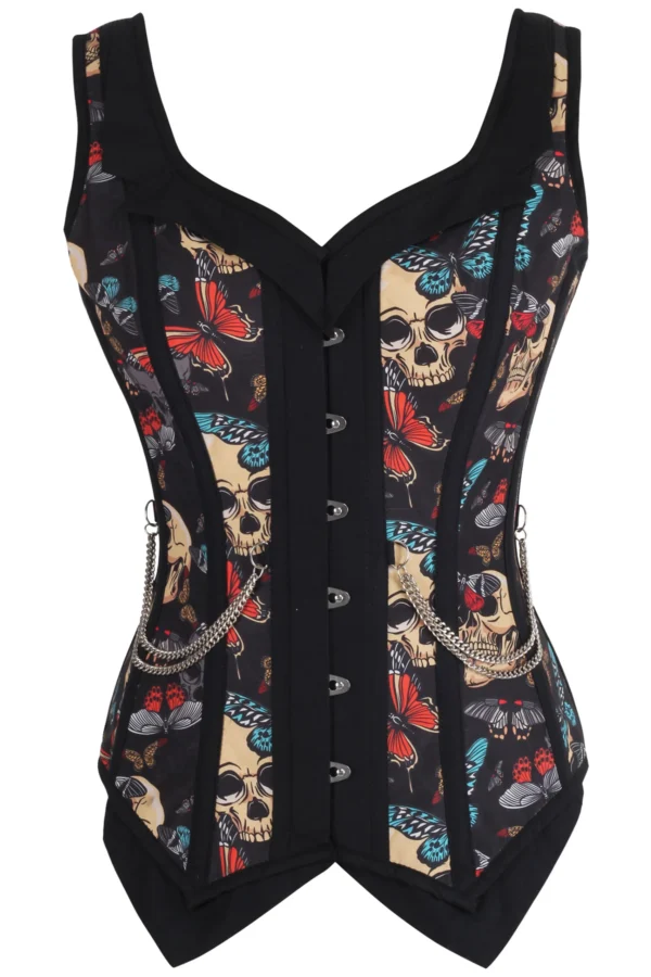steampunk corset , steampunk corset top , corset top , steampunk bustier , halloween top , brocade corset dress , punk corset , steampunk fashion