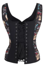 steampunk corset , steampunk corset top , corset top , steampunk bustier , halloween top , brocade corset dress , punk corset , steampunk fashion