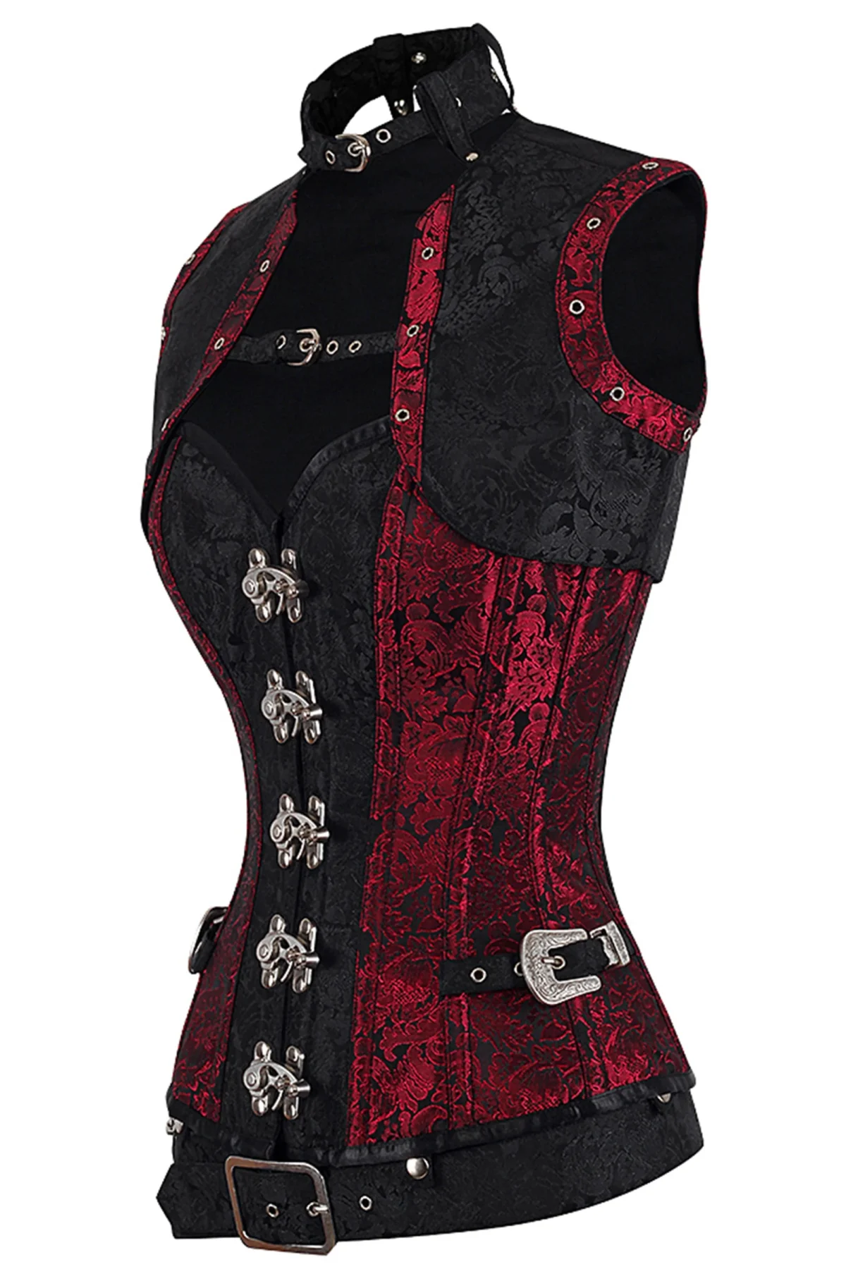 steampunk corset , steampunk corset top , corset top , steampunk bustier , halloween top , brocade corset dress , punk corset , steampunk fashion