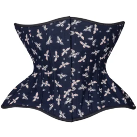 Curvy Extreme Corset Lovely Bees Straight Corset Regular Gemini Silhouette