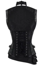steampunk corset , steampunk corset top , corset top , steampunk bustier , halloween top , brocade corset dress , punk corset , steampunk fashion