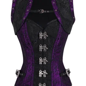 steampunk corset , steampunk corset top , corset top , steampunk bustier , halloween top , brocade corset dress , punk corset , steampunk fashion