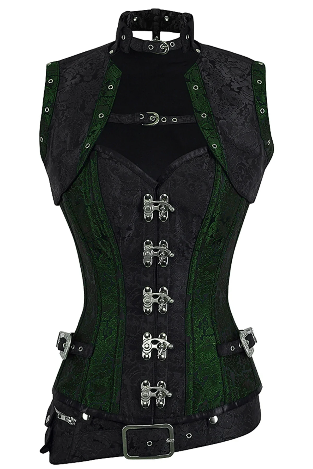 steampunk corset , steampunk corset top , corset top , steampunk bustier , halloween top , brocade corset dress , punk corset , steampunk fashion