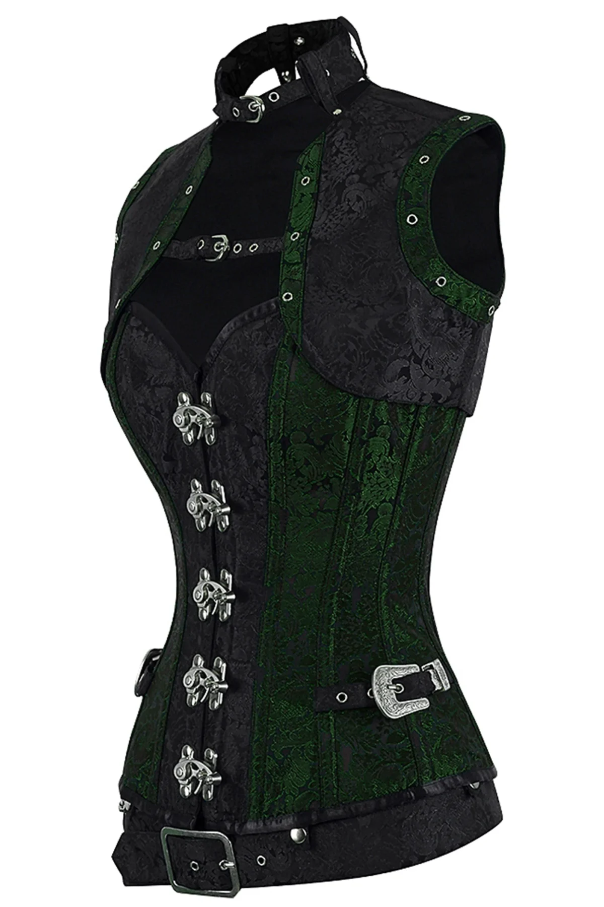 steampunk corset , steampunk corset top , corset top , steampunk bustier , halloween top , brocade corset dress , punk corset , steampunk fashion