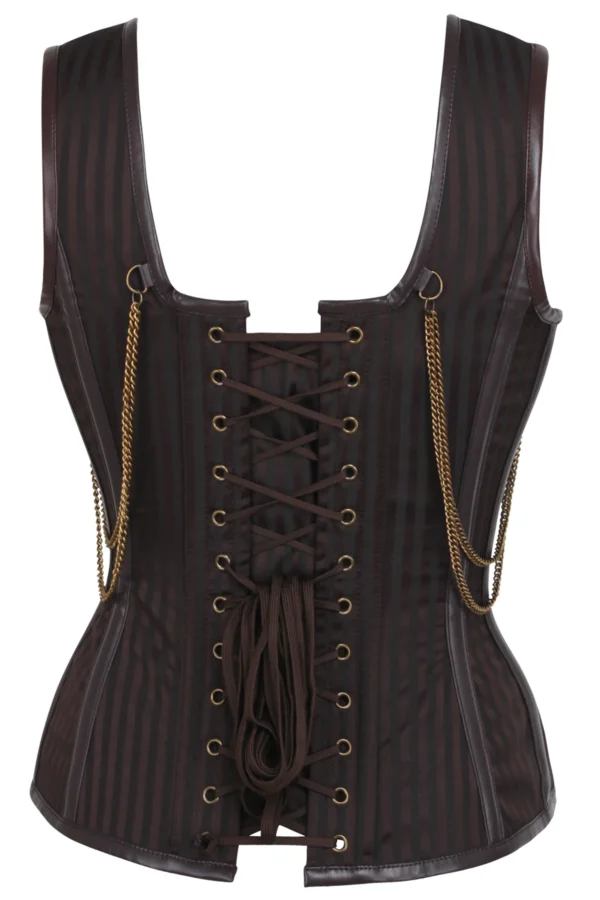 steampunk corset , steampunk corset top , corset top , steampunk bustier , halloween top , brocade corset dress , punk corset , steampunk fashion