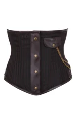 steampunk corset , steampunk corset top , corset top , steampunk bustier , halloween top , brocade corset dress , punk corset , steampunk fashion