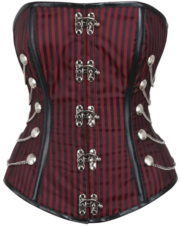 steampunk corset , steampunk corset top , corset top , steampunk bustier , halloween top , brocade corset dress , punk corset , steampunk fashion