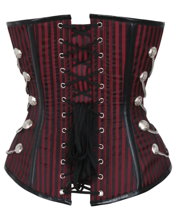 steampunk corset , steampunk corset top , corset top , steampunk bustier , halloween top , brocade corset dress , punk corset , steampunk fashion