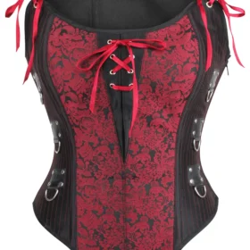 steampunk corset , steampunk corset top , corset top , steampunk bustier , halloween top , brocade corset dress , punk corset , steampunk fashion