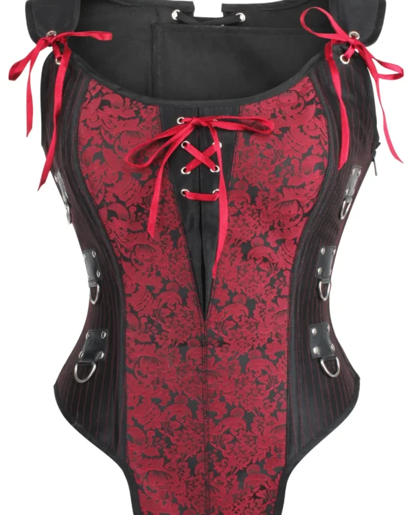 steampunk corset , steampunk corset top , corset top , steampunk bustier , halloween top , brocade corset dress , punk corset , steampunk fashion