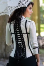 steampunk corset , steampunk corset top , corset top , steampunk bustier , halloween top , brocade corset dress , punk corset , steampunk fashion