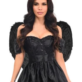 Dark Angel/Devil Halloween Corset Top Dress Costume