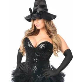 Sexy Witch Halloween Corset Costume