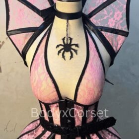 Plus Size Cosmic Goth Underbust Halloween Costume Corset Top