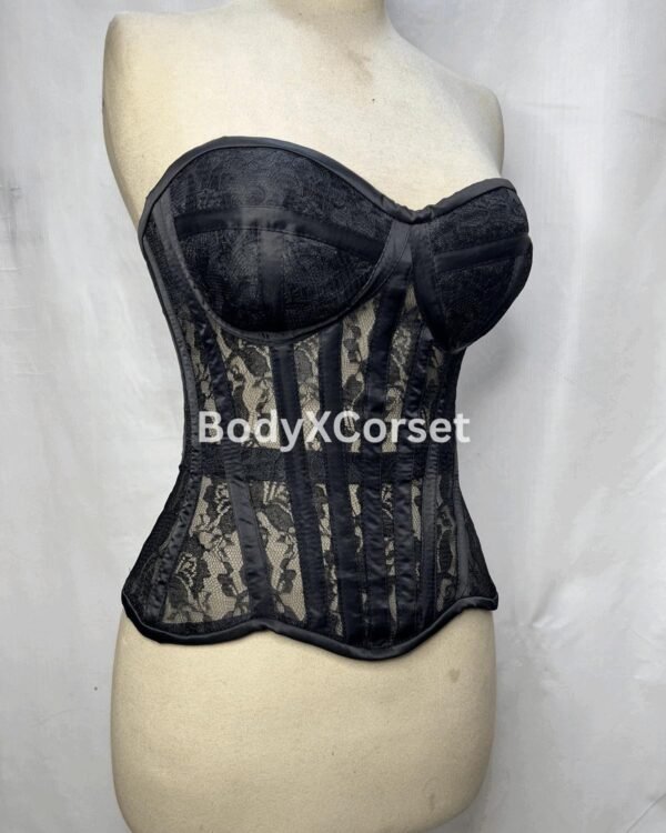 Black Lace Overbust Corset